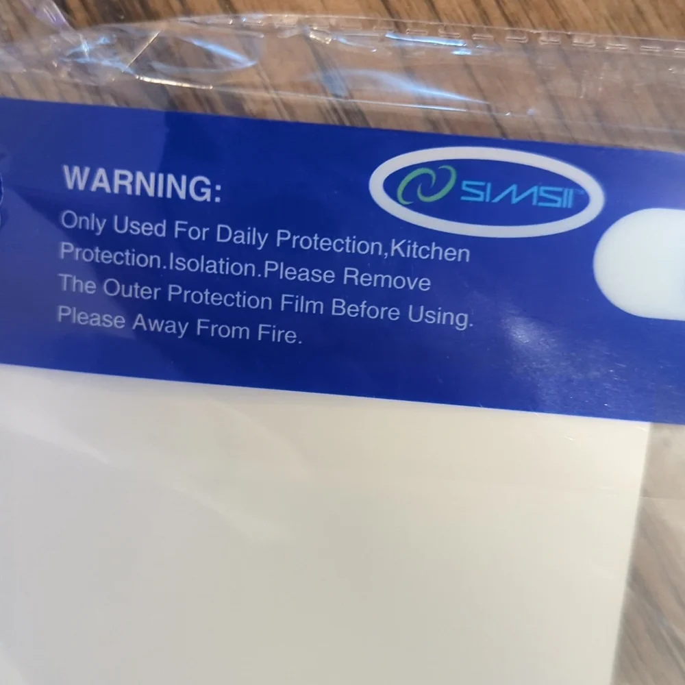 Clear Reusable Medical Face Shield Mask - Picture 4 of 6